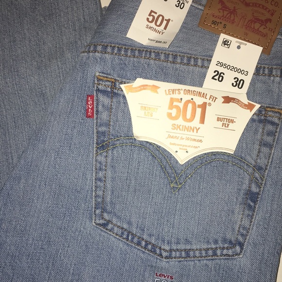 Levi’s 501 High Rise Skinny - Picture 8 of 8